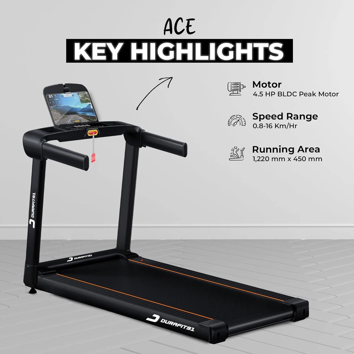 best treadmill for home view 2