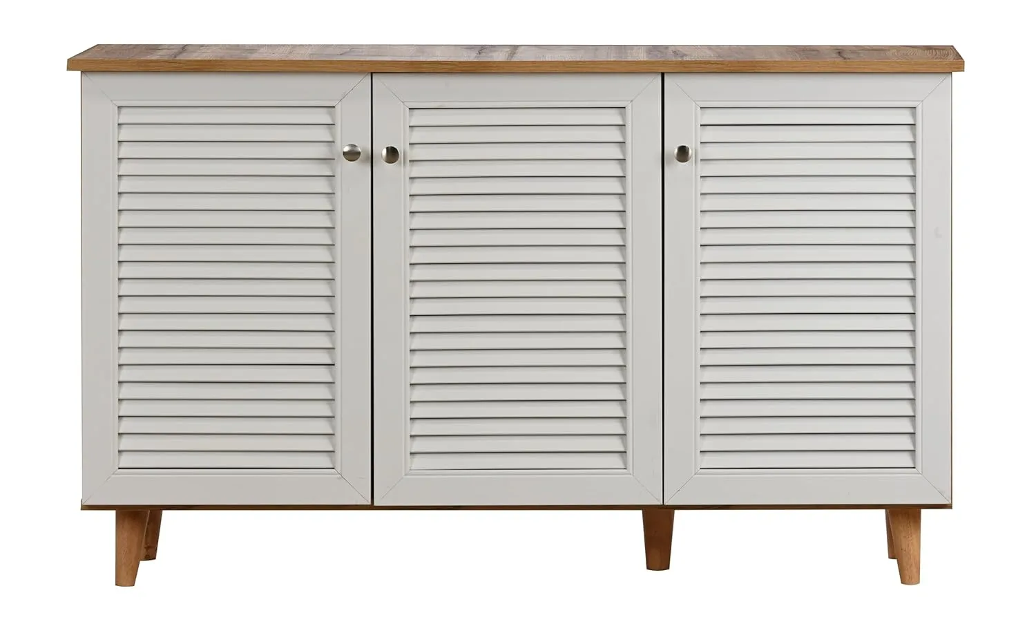 In-Depth Review: best shoe cabinet - DeckUp Plank Noordin 3-Door Engineered Wood Shoe Rack (Wotan Oak and White, Matte Finish) | | best shoe cabinet 4 DeckUp Plank Noordin 3-Doo - view 3