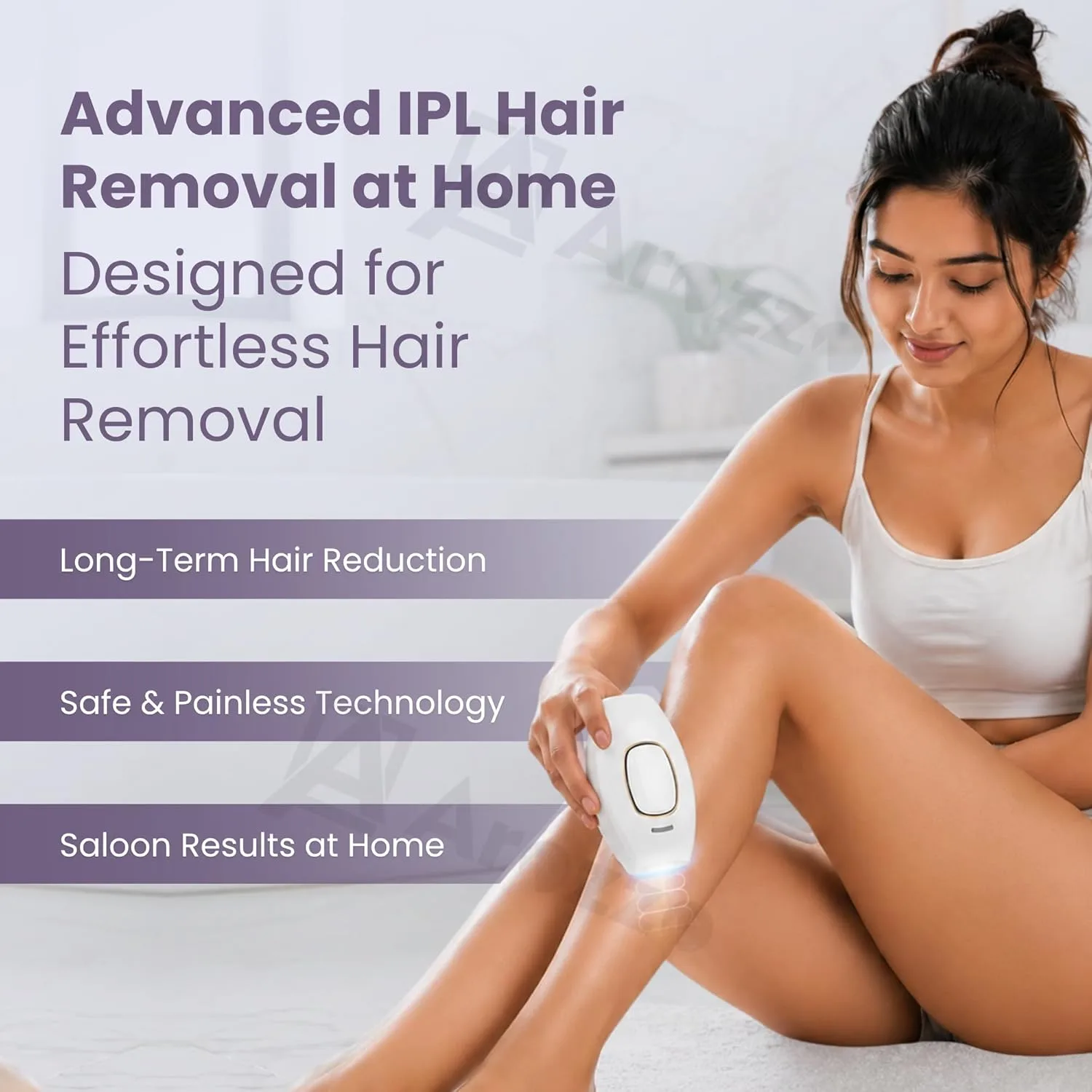 In-Depth Review: best ipl hair removal - IPL Hair Removal Handset for Women & Men – Painless Laser Machine for Permanent Hair Reduction on Face 4 IPL Hair Removal Handse - view 3