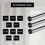 Stainless Steel Curtain Rod | - view 6