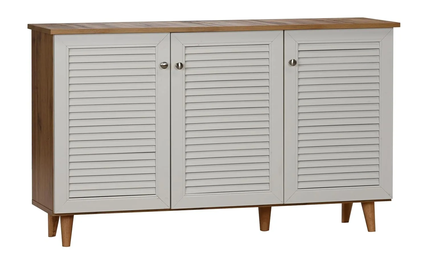 In-Depth Review: best shoe cabinet - DeckUp Plank Noordin 3-Door Engineered Wood Shoe Rack (Wotan Oak and White, Matte Finish) | | best shoe cabinet 10 DeckUp Plank Noordin 3-Doo - view 9