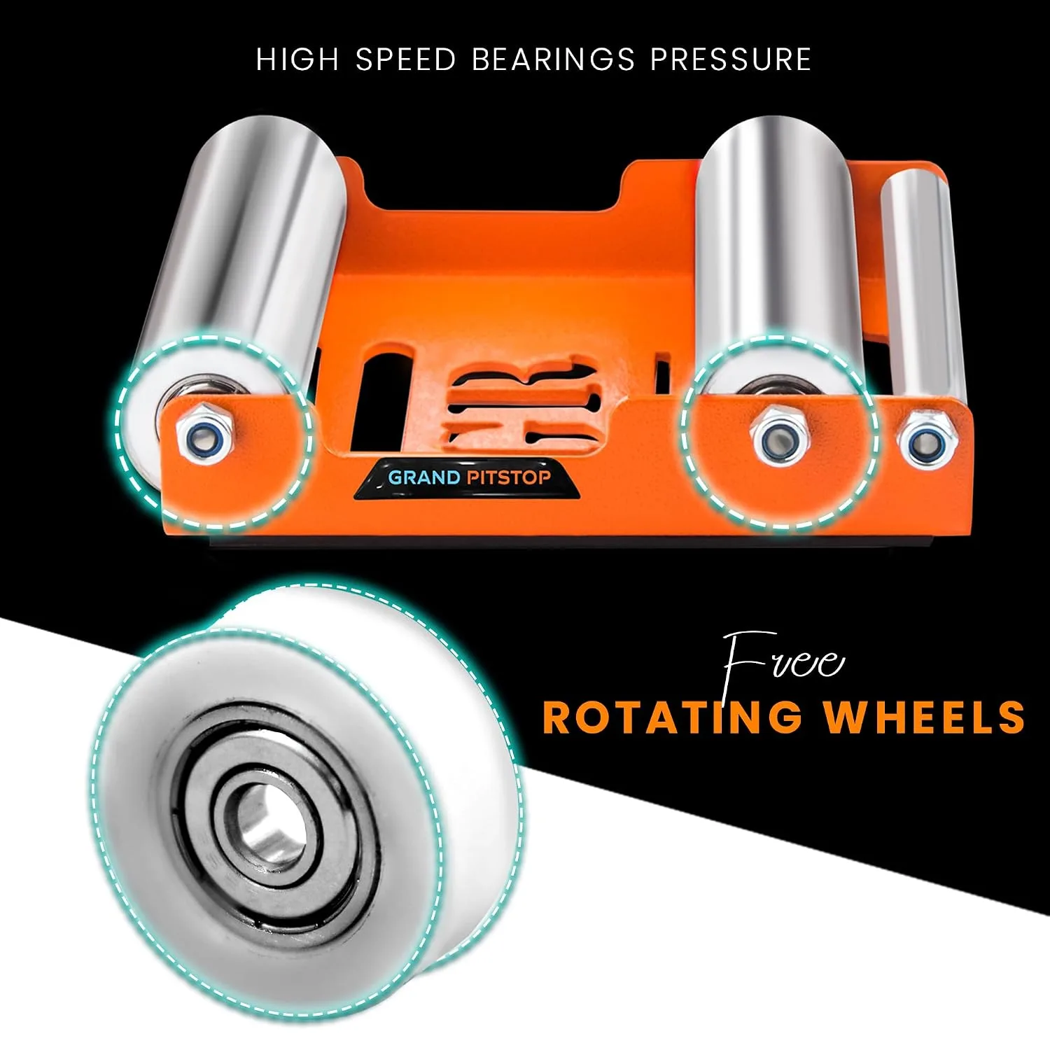 In-Depth Review: best bike center stand - Grand Pitstop Paddock Stand Wheel Roller for Bike Cleaning and Lubrication with Motorcycle Chain Cleaning Bl 8 Grand Pitstop Paddock Sta - view 7