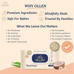 OLLEN Extra Thick Baby Wi - view 6