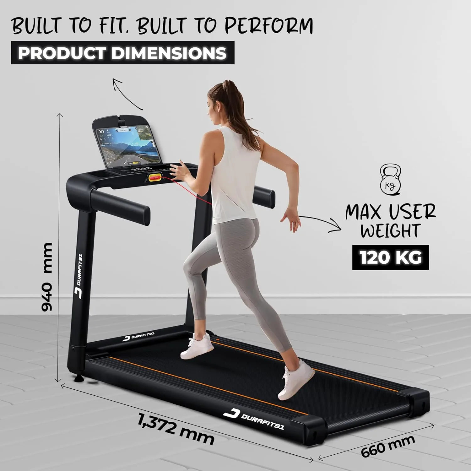 best treadmill for home view 1