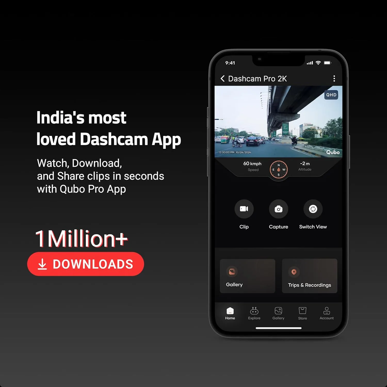 Qubo Car Dashcam [New La - view 8