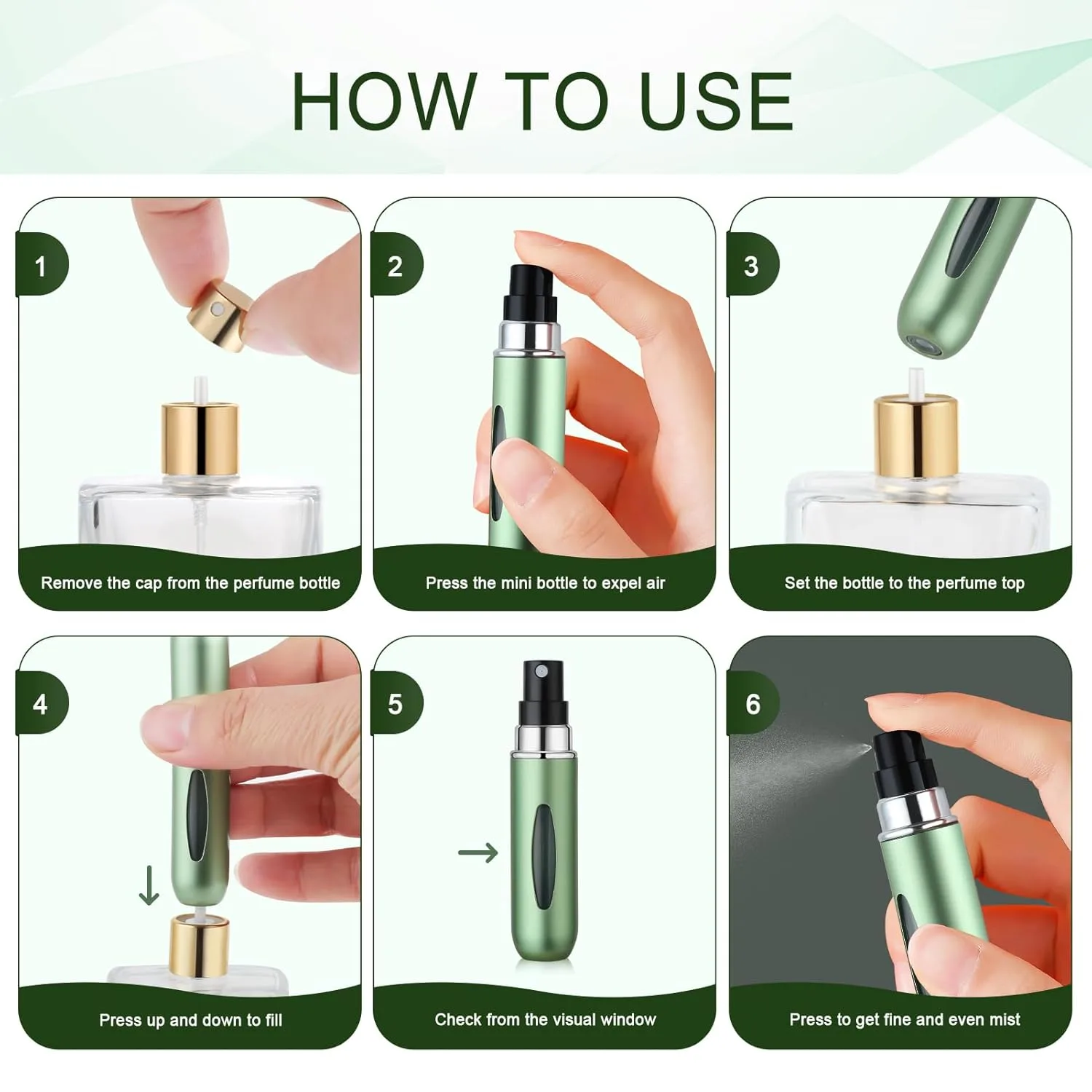 Refillable Perfume Bottle Trav - view 4
