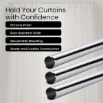Stainless Steel Curtain Rod | - view 3