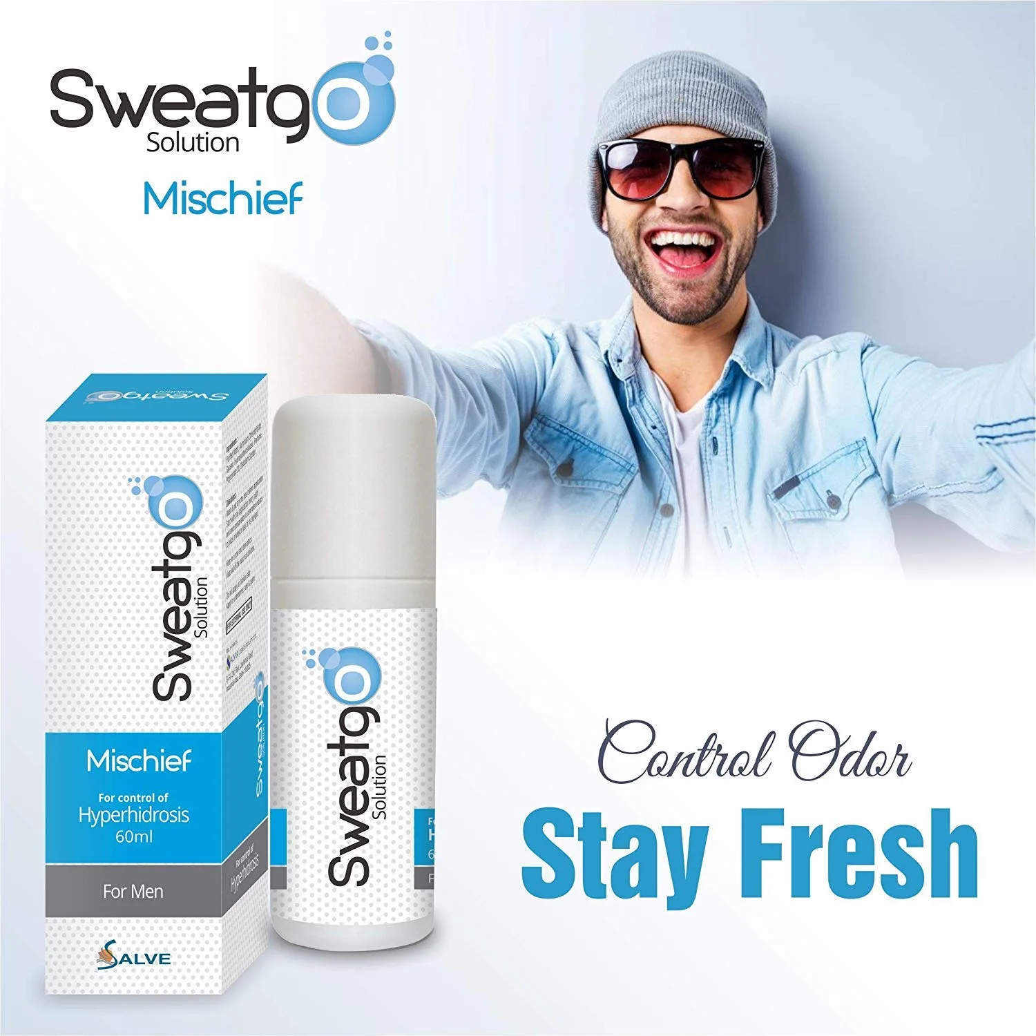 best antiperspirant spray - Salve Sweatgo Roll on Anti persp 5 Salve Sweatgo Roll on Ant - view 5