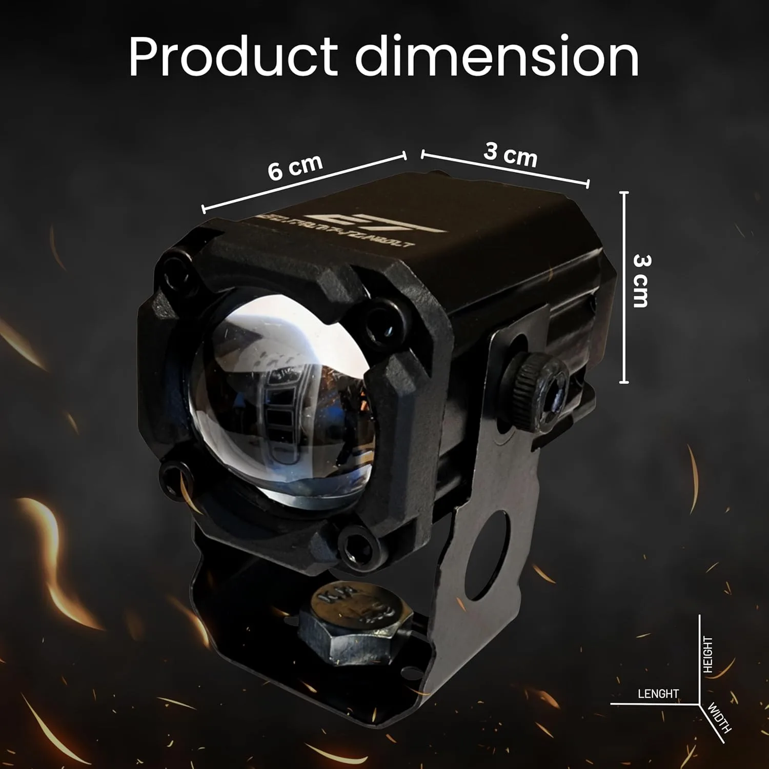 best bike fog light - ELTRON TURBO 1 Year Warranty Original 2 ELTRON TURBO 1 Year Warran - view 2