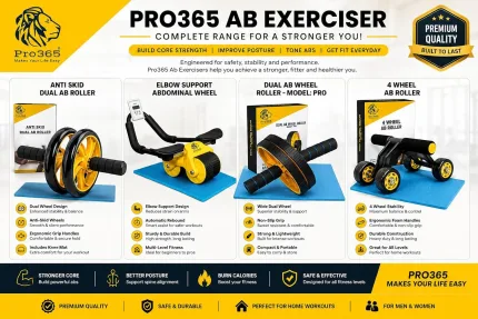 PRO365 Premium Ab Wheel Ro - view 2
