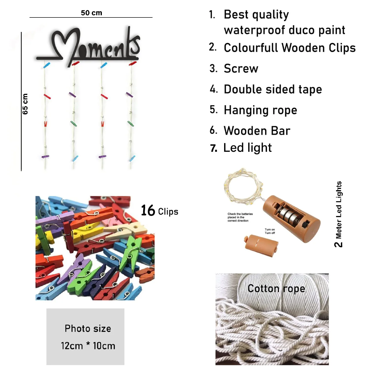 best hanging photo display - Vah Wood Hanging Photo Display 6 Vah Wood Hanging Photo - view 6