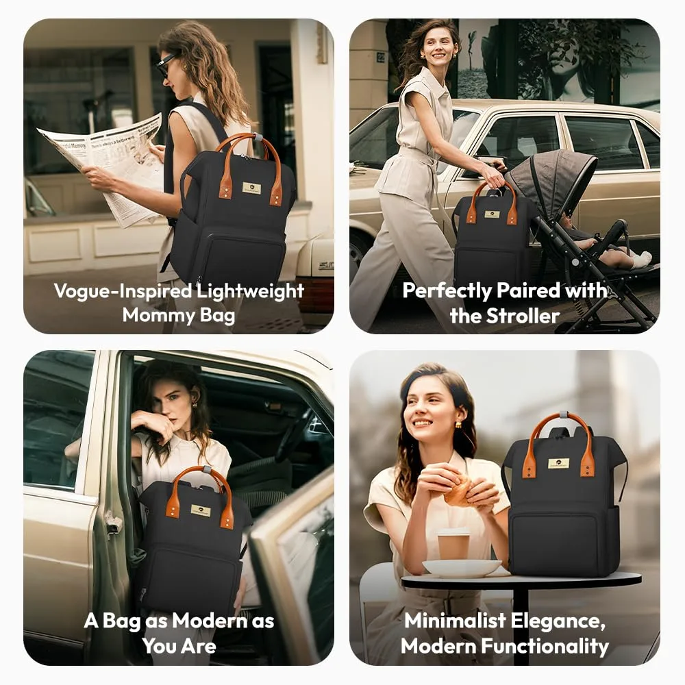 In-Depth Review: best travel diaper bag - StarAndDaisy Diaper Backpack For Mothers For Travel/Diaper Bags For Mom With Multi Compartments, Insulated B 10 StarAndDaisy Diaper Backpack For - view 9