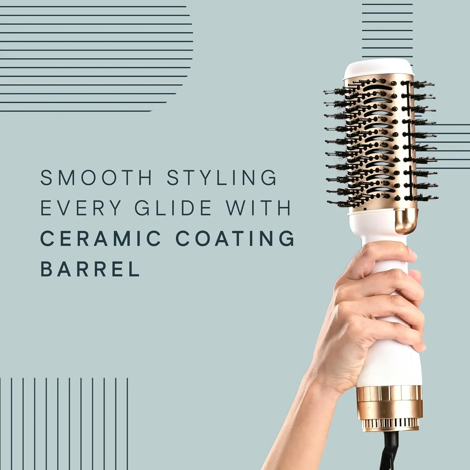 In-Depth Review: best hot air brush - Winston 2-in-1 Hair Styling Blow Brush for Women - 1200 Watts | Hot Air Brush, Hair Volumizer Brush, Hair Blow D 4 Winston 2-in-1 Hair Styling - view 3