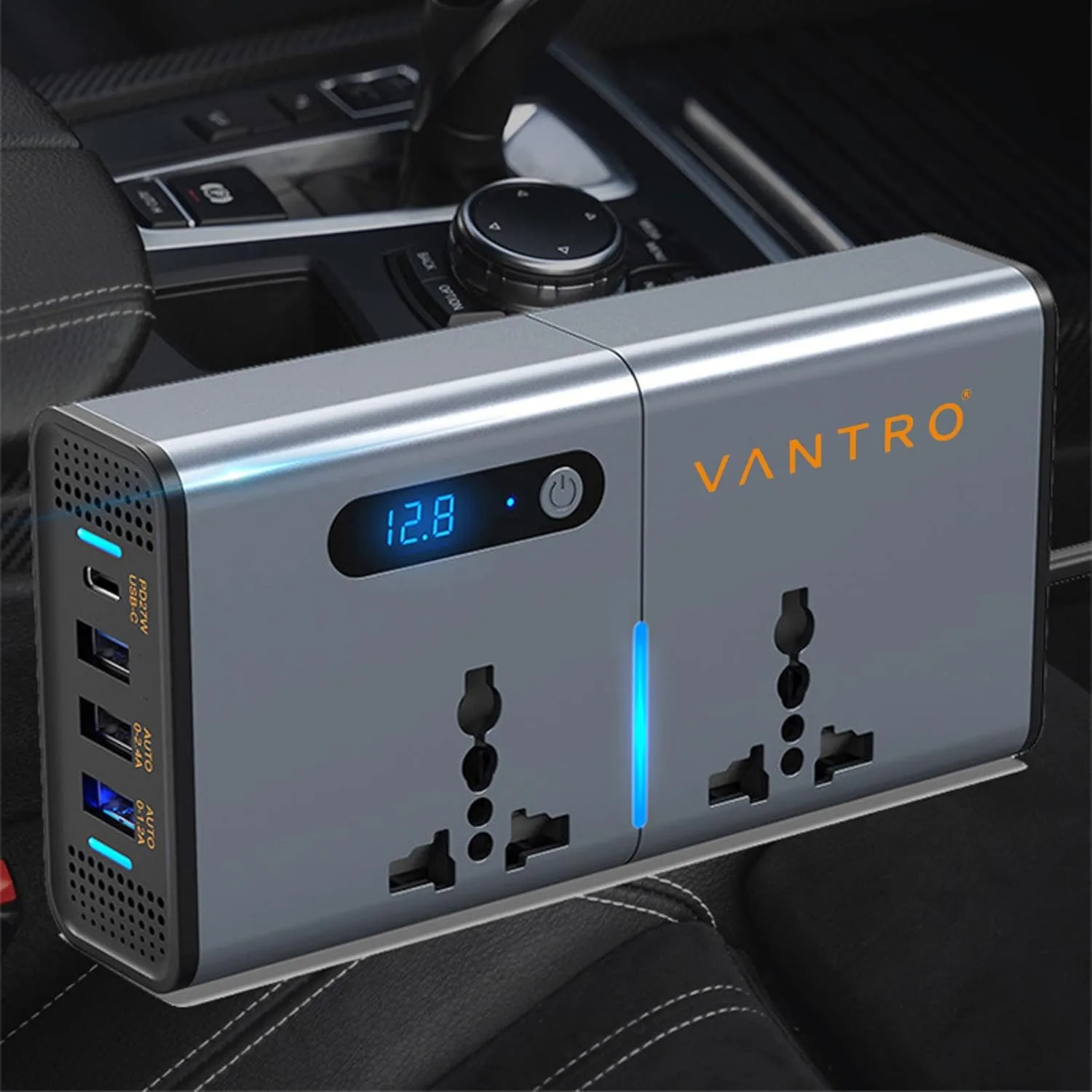 best car inverter - Vantro 200W Car Power Inverter/Laptop Ch 5 Vantro 200W Car Power Inve - view 5