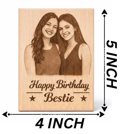 Customised Wooden Photo Frame - view 2