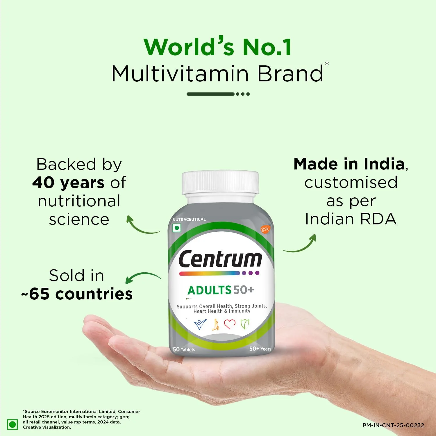 Centrum Adults 50+ Multivit - view 8