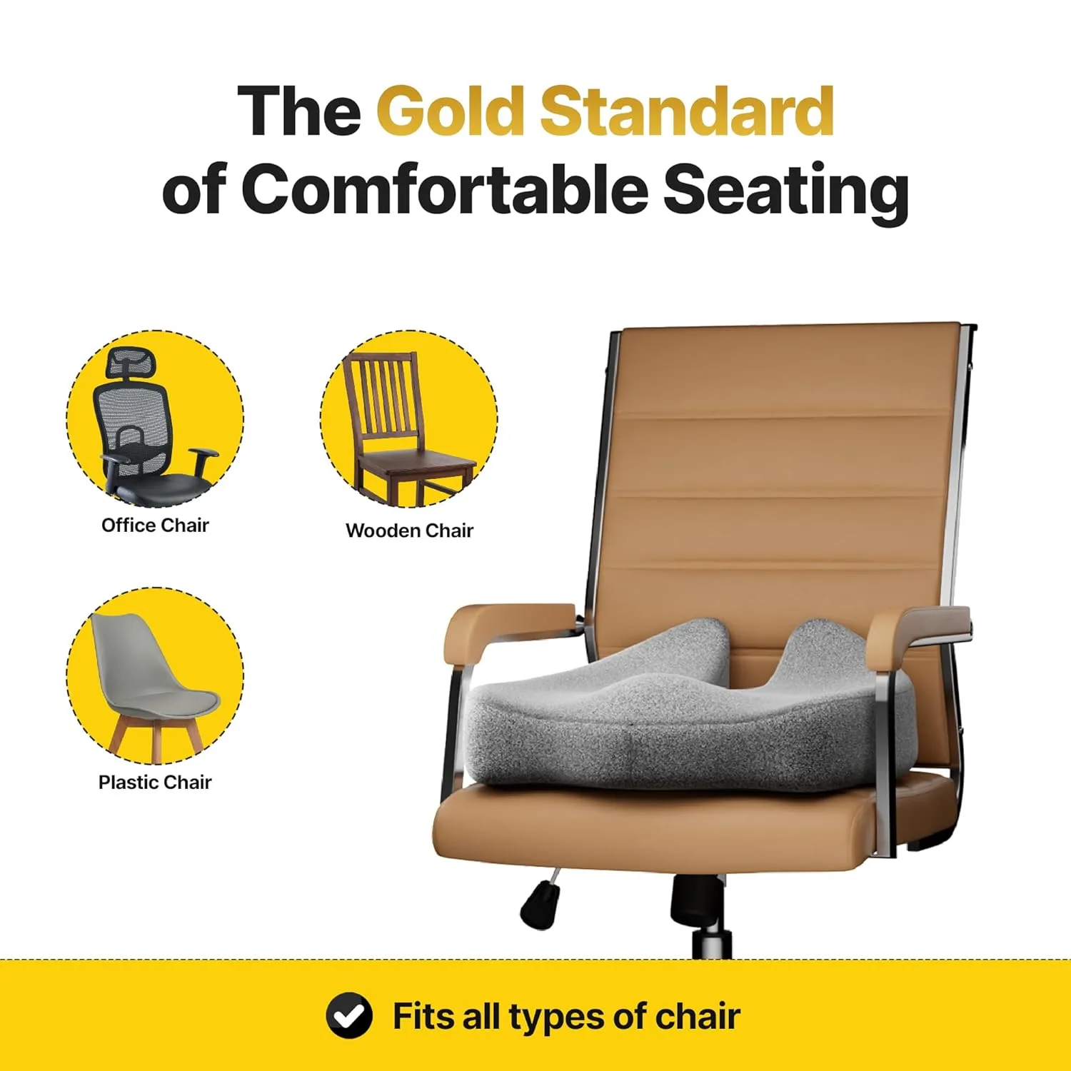 best lumbar support cushion - Frido Ultimate Pro Seat Cushio 6 Frido Ultimate Pro Seat C - view 6