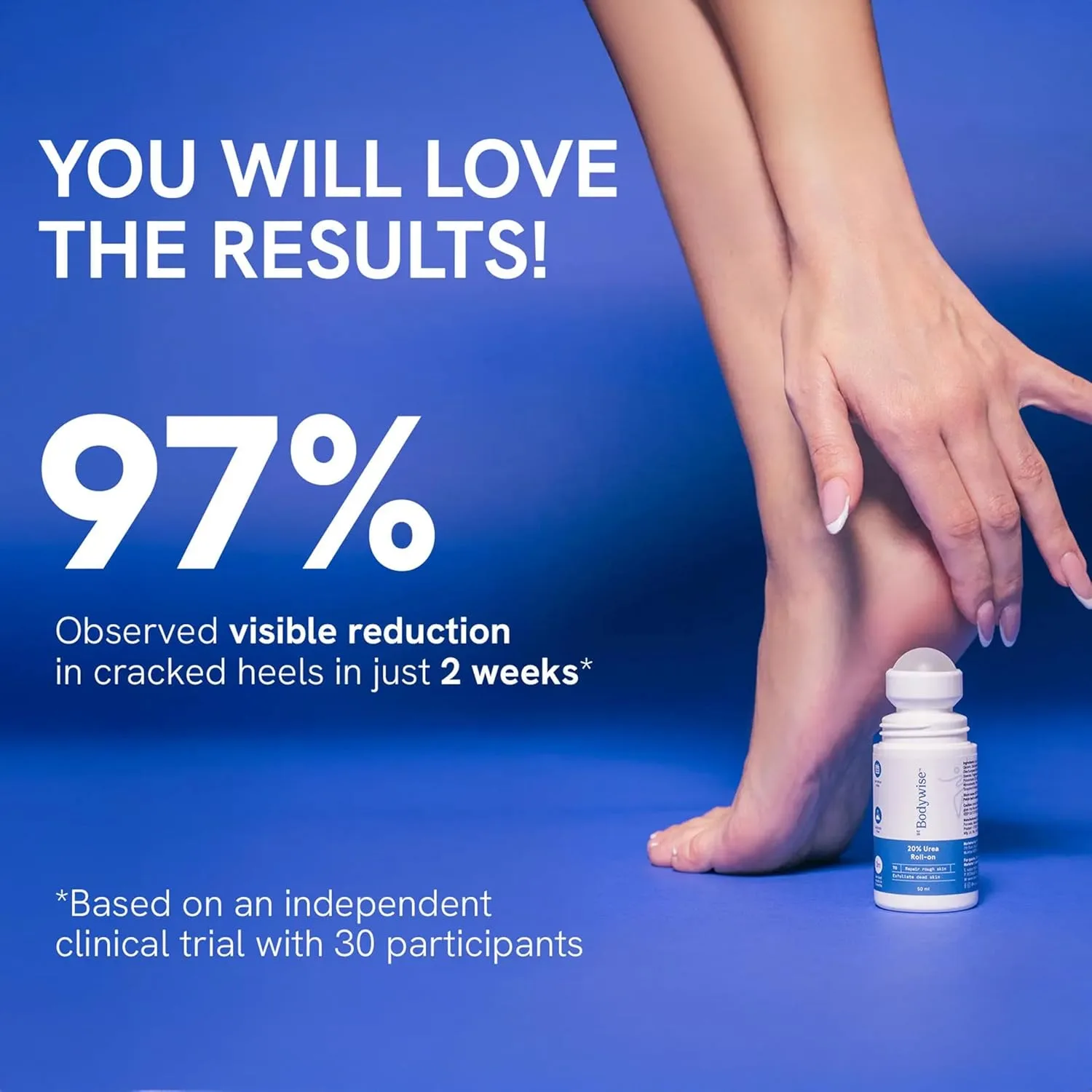 In-Depth Review: best foot cream cracked heels - Be Bodywise 20% Urea Foot Cream Roll On 50ml | For Dry & Cracked Heels | With 2% Lactic Acid, Olive O 4 Be Bodywise 20% Urea F - view 3