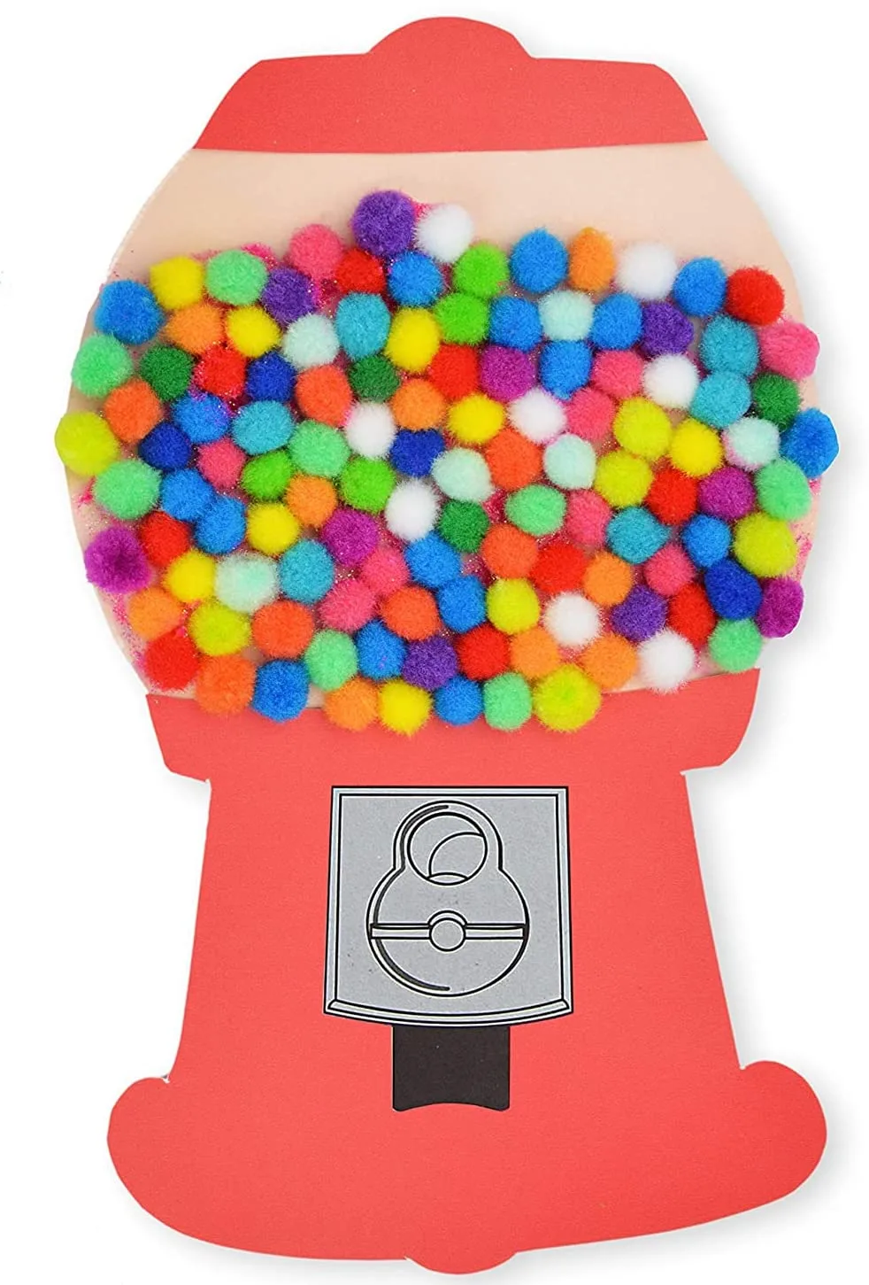 In-Depth Review: best pom poms colorful - KRAFTMASTERS�1CM 100PCS Assorted Pom Poms, Craft Pom Pom Balls, Colorful Pompoms for DIY Creative Crafts D 3 KRAFTMASTERS�1CM 100PCS Assorted Pom - view 2