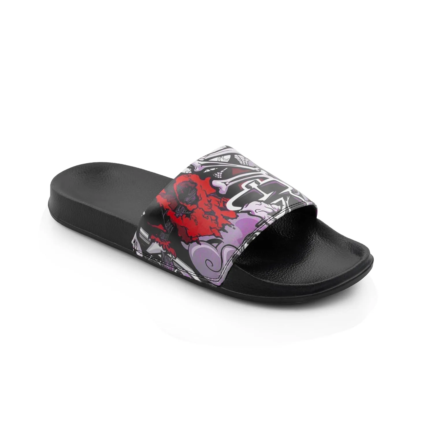 In-Depth Review: best travel sandals - ARVAN Mens Multicolour Graphic EVA Sliders | Lightweight Slip-On Slippers with Cushioned Sole | Casual Open-Toe 4 ARVAN Mens Multicolour Gr - view 3