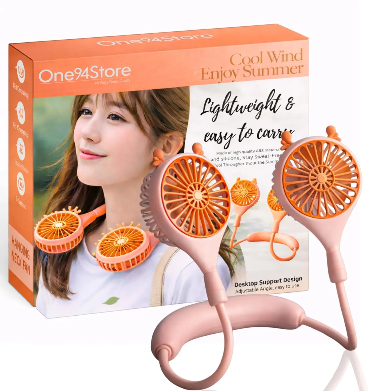 best travel neck fan