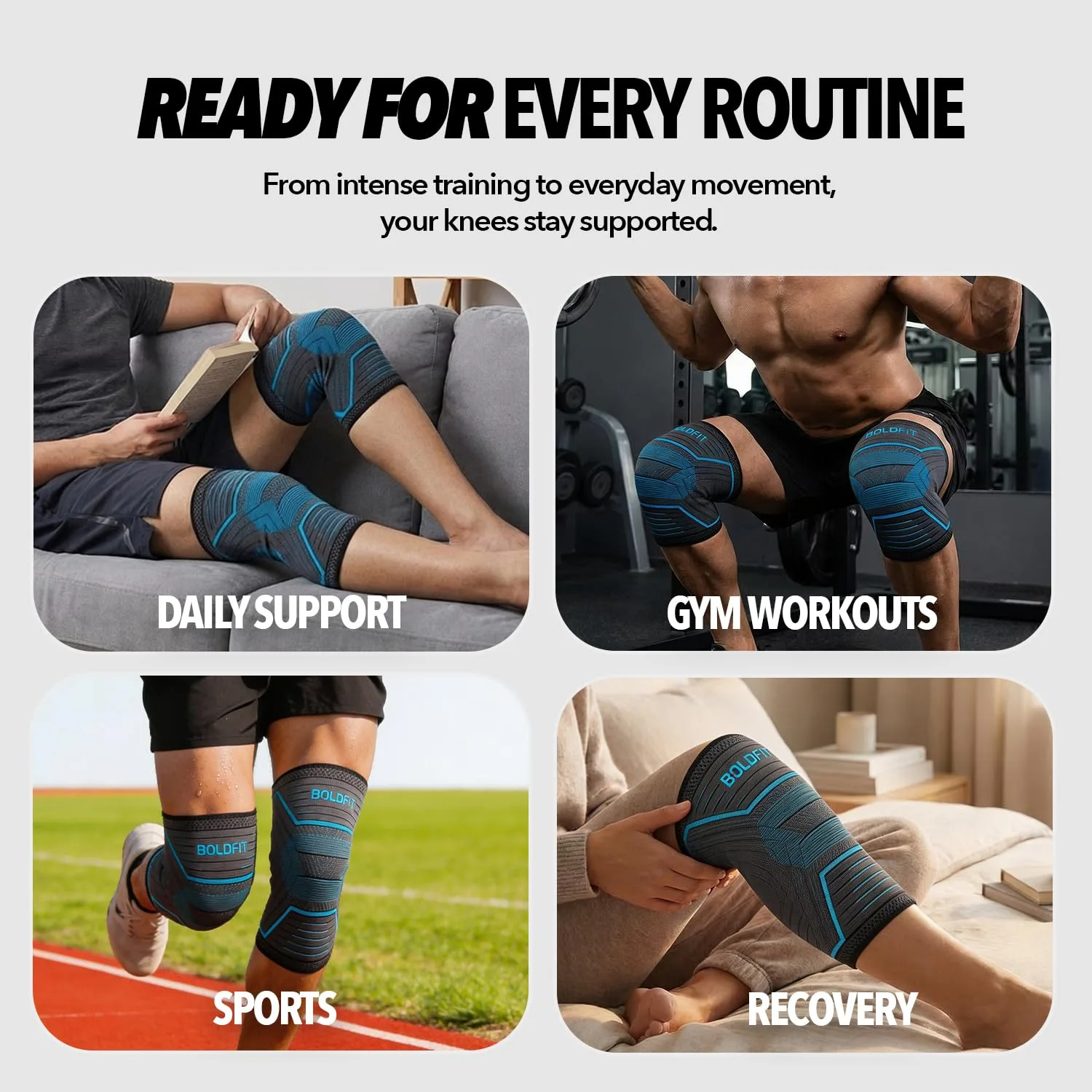Boldfit Knee Support For Me - view 8
