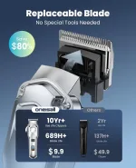 oneisall Dog Clippers for Gr - view 6