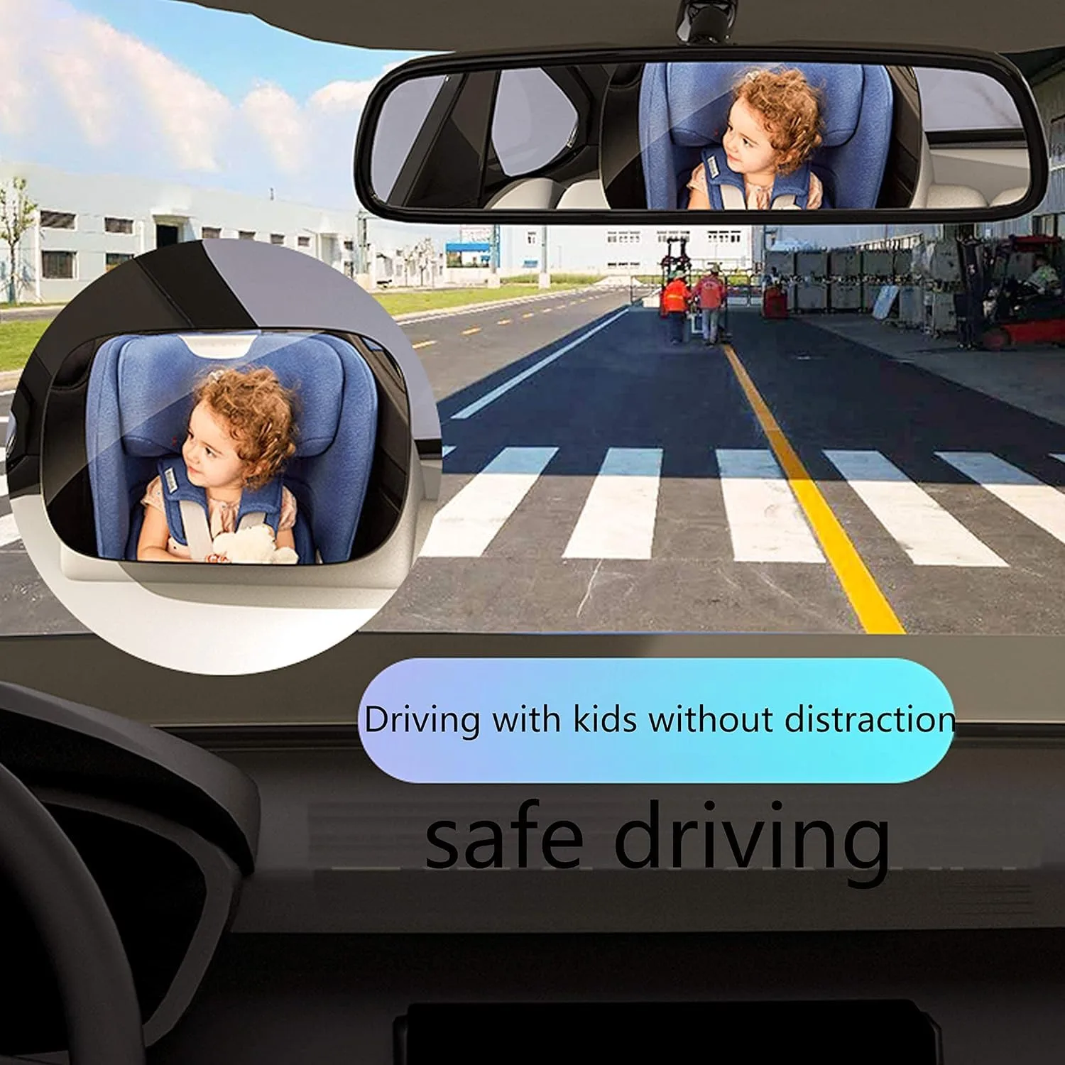 Automaze Car Mirror Baby Rea - view 2