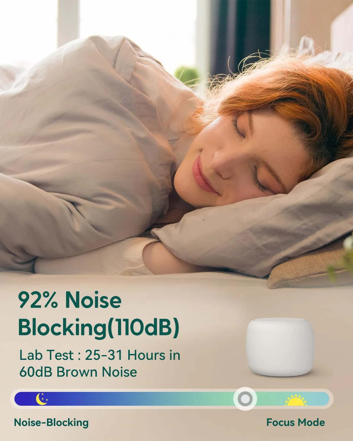 In-Depth Review: best baby white noise machine - White Noise Machine Babelio Mini Sound Machine for Adults Kids Baby | 15 Non-looping Sounds | Timer | 5 White Noise Machine Babel - view 4