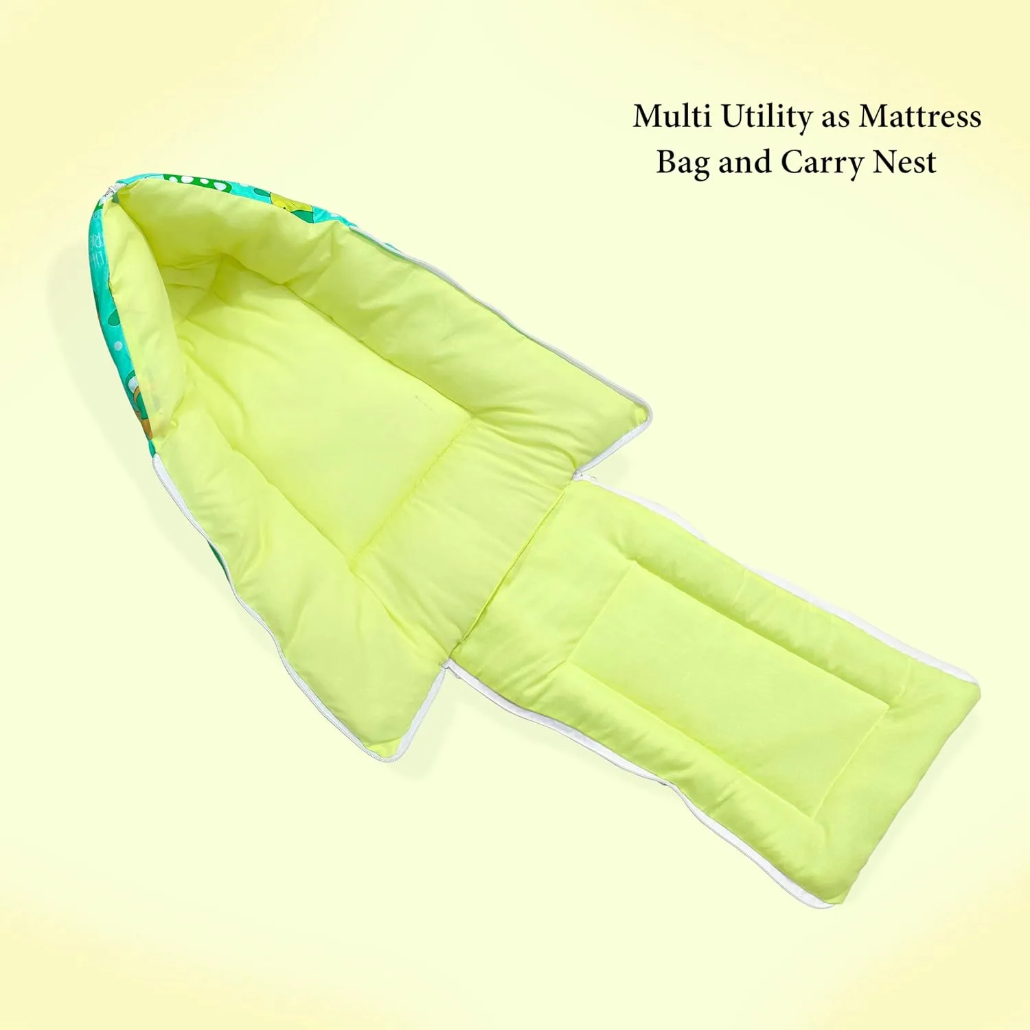 In-Depth Review: best baby sleeping bag - MOM & SON Cotton 29.52×17.71×3.93 inches Sleeping and Carry Bag, Green | | best baby sleeping 7 MOM & SON Cotton 2 - view 6
