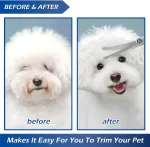 Upwards Curved Dog Grooming - view 3