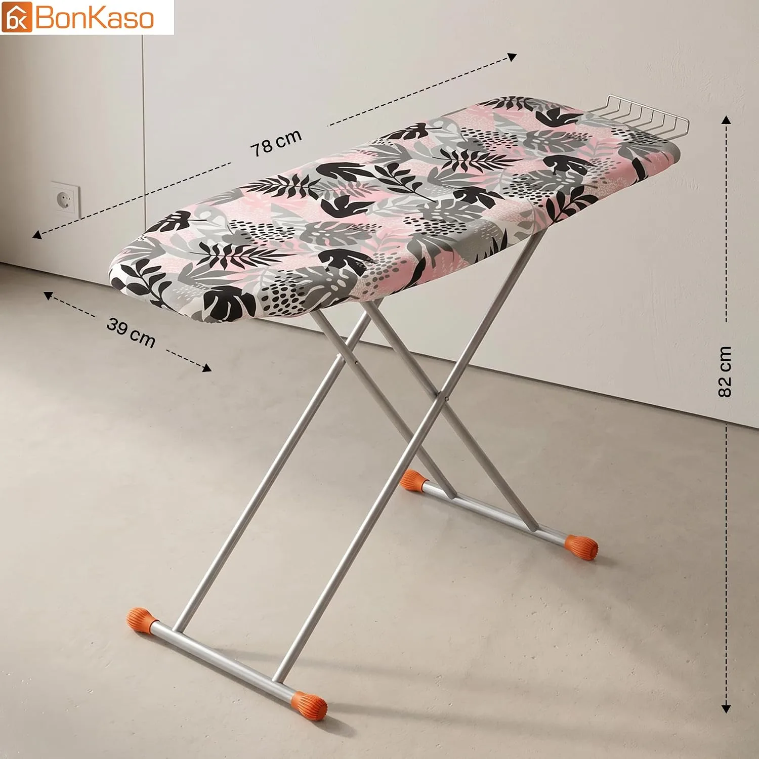 In-Depth Review: best ironing board - BonKaso Premium Foldable Ironing Board with Adjustable Height & Heat Resistant Iron Rest | Ergonomic Ironin 4 BonKaso Premium Foldable Ir - view 3