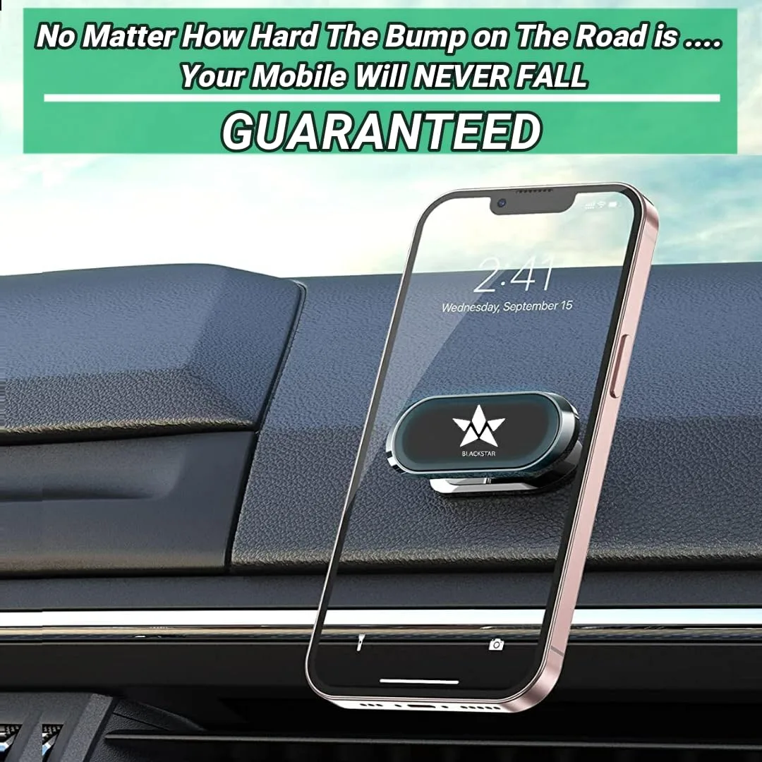 In-Depth Review: best car phone mount magnetic - Blackstar ZEO Mag – Magnetic Mobile Phone Holder for Car Dashboard/Bike with 540° Angle Rotati 4 Blackstar ZEO Mag – Mag - view 3