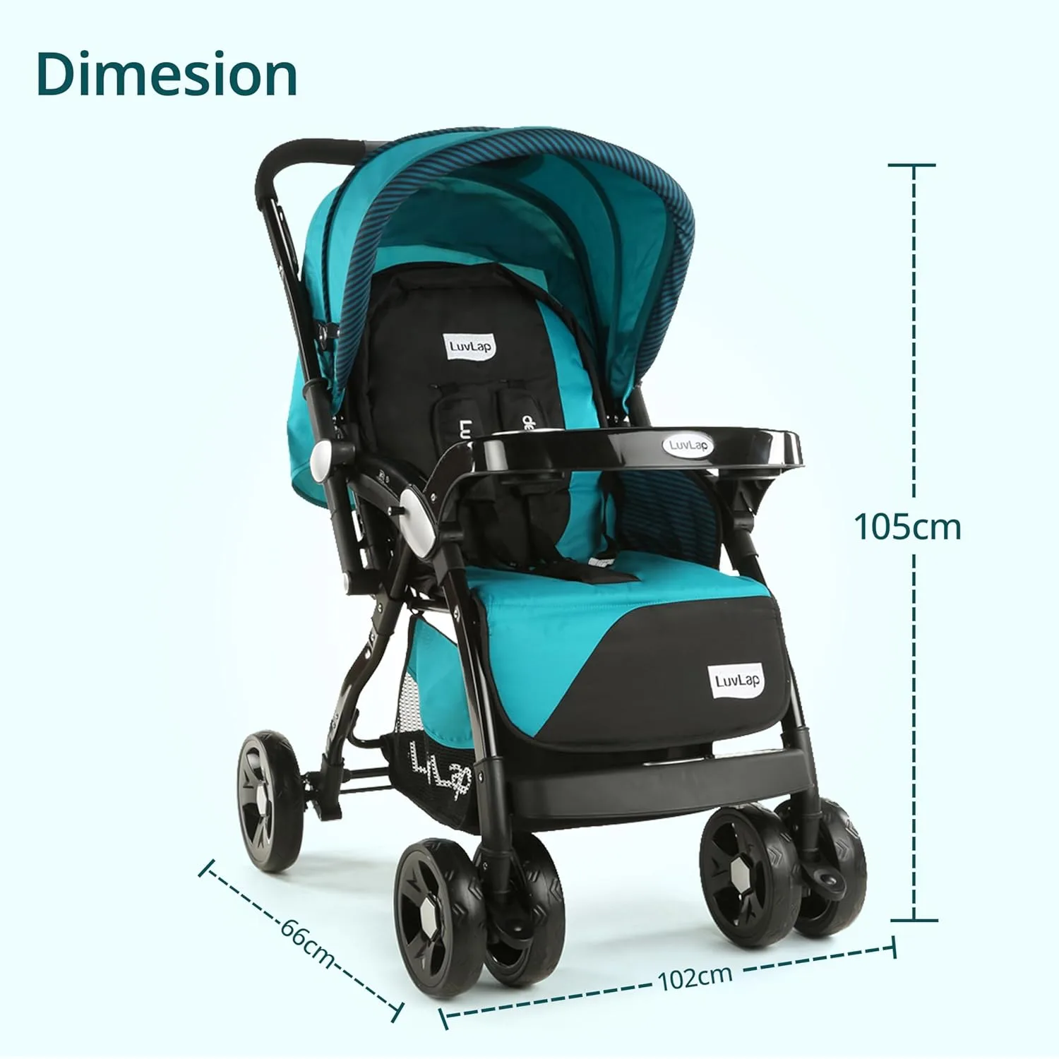 LuvLap Galaxy Baby Strolle - view 7