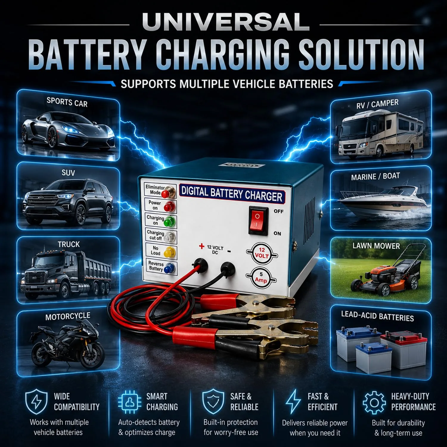 best bike battery charger view 6