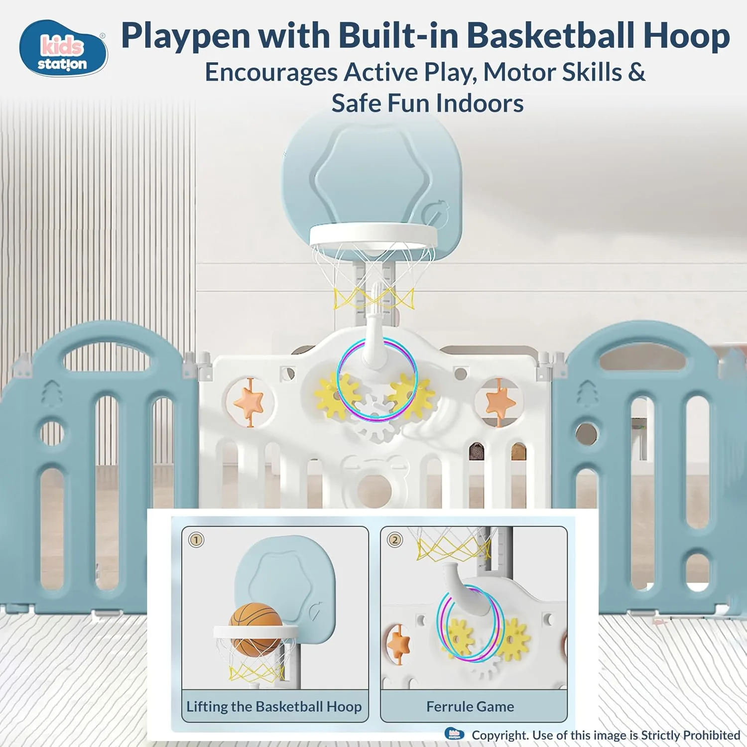 Kids Station Blue Bear L - view 5