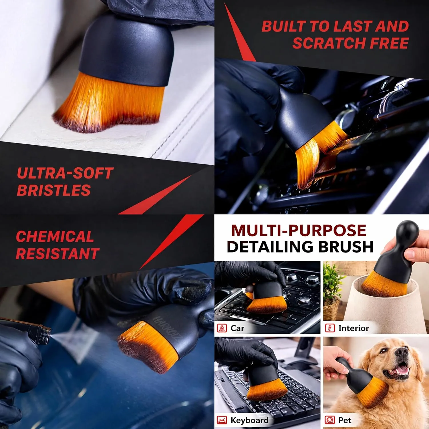 best bike cleaning kit - 8 Pcs Car Combo Kit Cleaning Kit Co 5 8 Pcs Car Combo Kit C - view 5