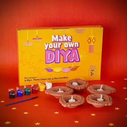 ILEARNNGROW DIY Diwali Diya Mak - view 2
