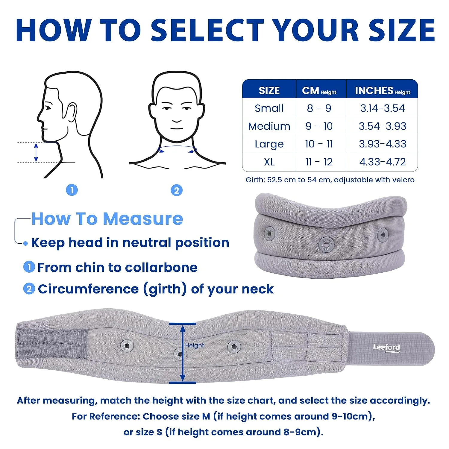 In-Depth Review: best neck support collar - Leeford Ortho Soft Cervical Collar for Neck Pain & Spondylitis | Neck Support for Cervical Pain | Brea 4 Leeford Ortho Soft Cervical - view 3