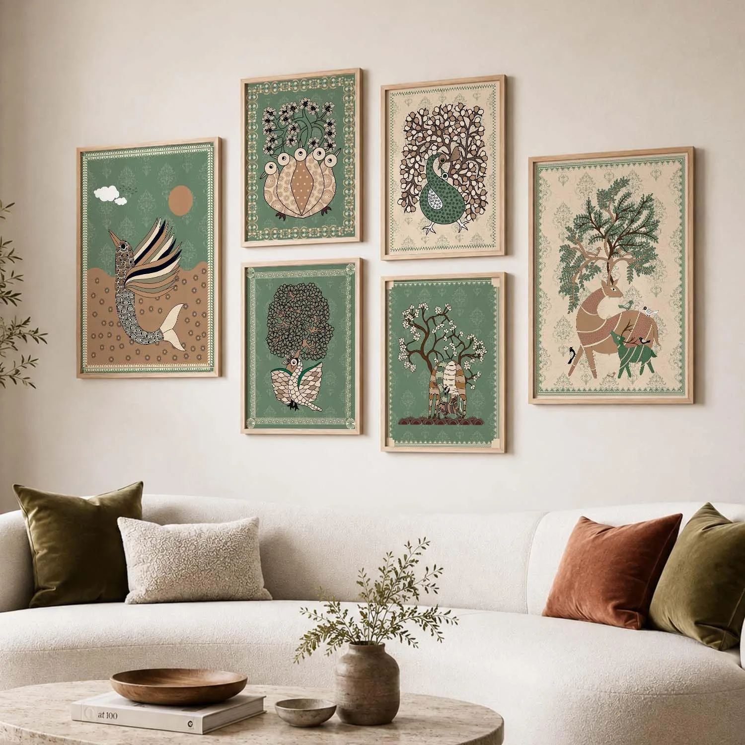 best pattachitra painting - kotart Gond art Wall paintings f 5 kotart Gond art Wall paint - view 5