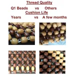 Q1 Beads SBeige Wooden - view 5