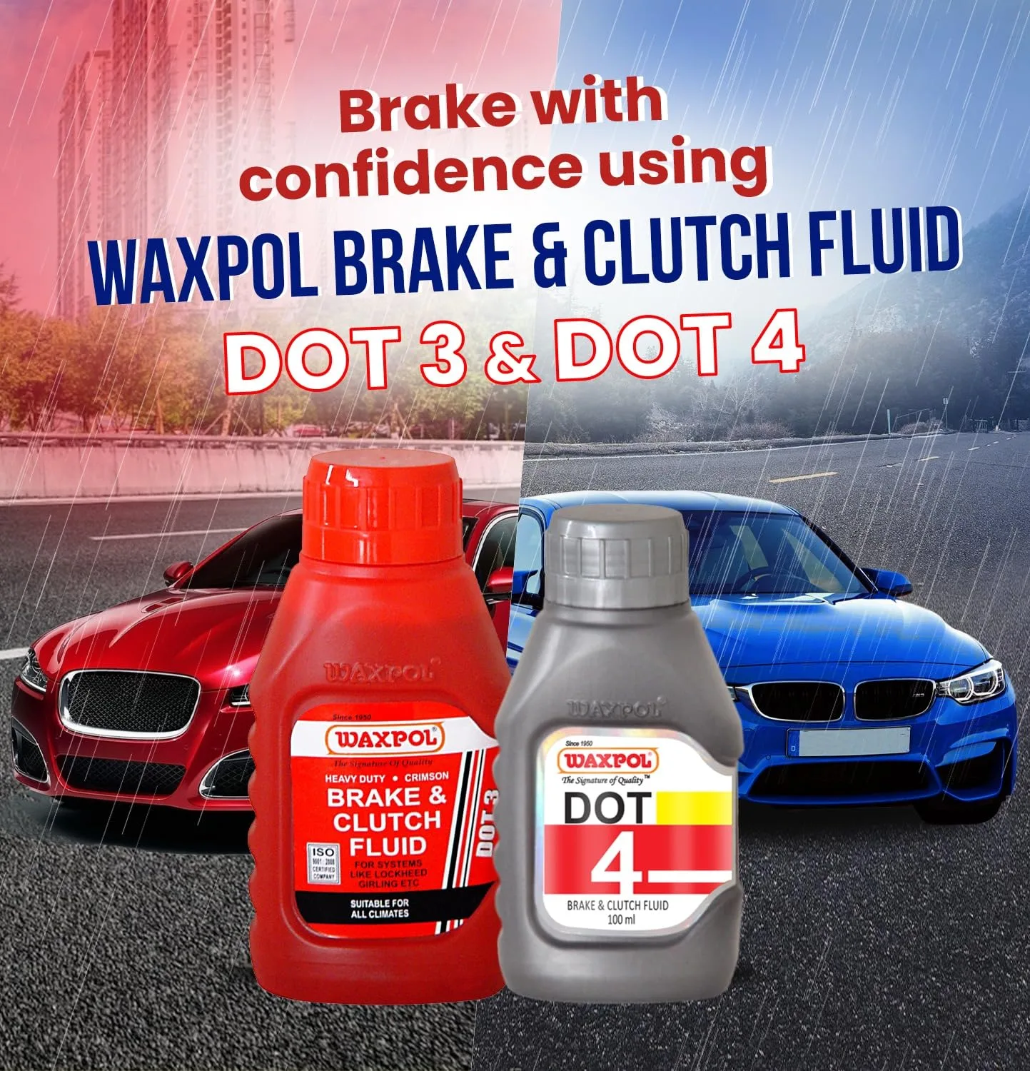 best bike brake fluid - Waxpol DOT 4 Premium Brake & Clutch 3 Waxpol DOT 4 Premium Brake - view 3