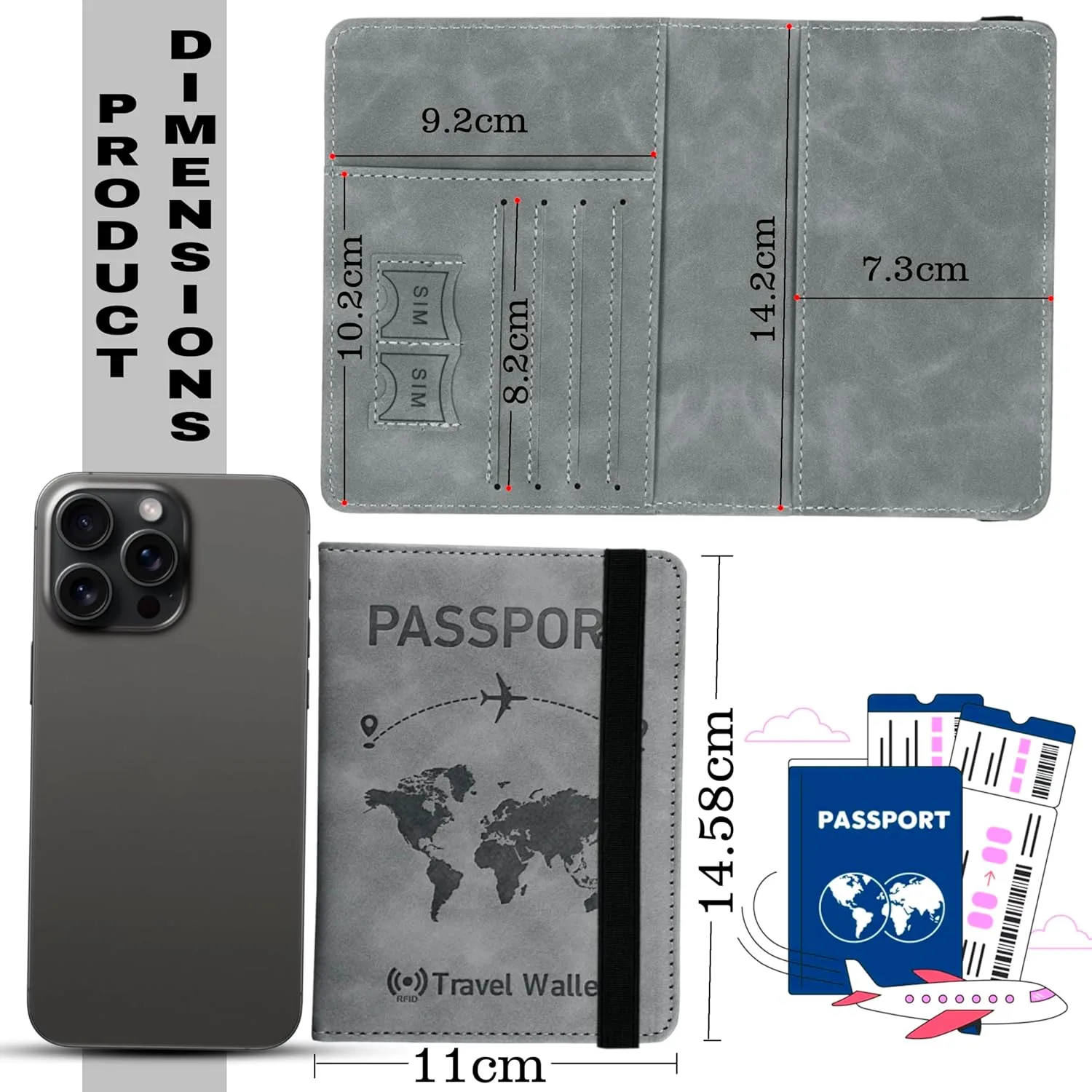 Storite RFID Blocking Trave - view 2