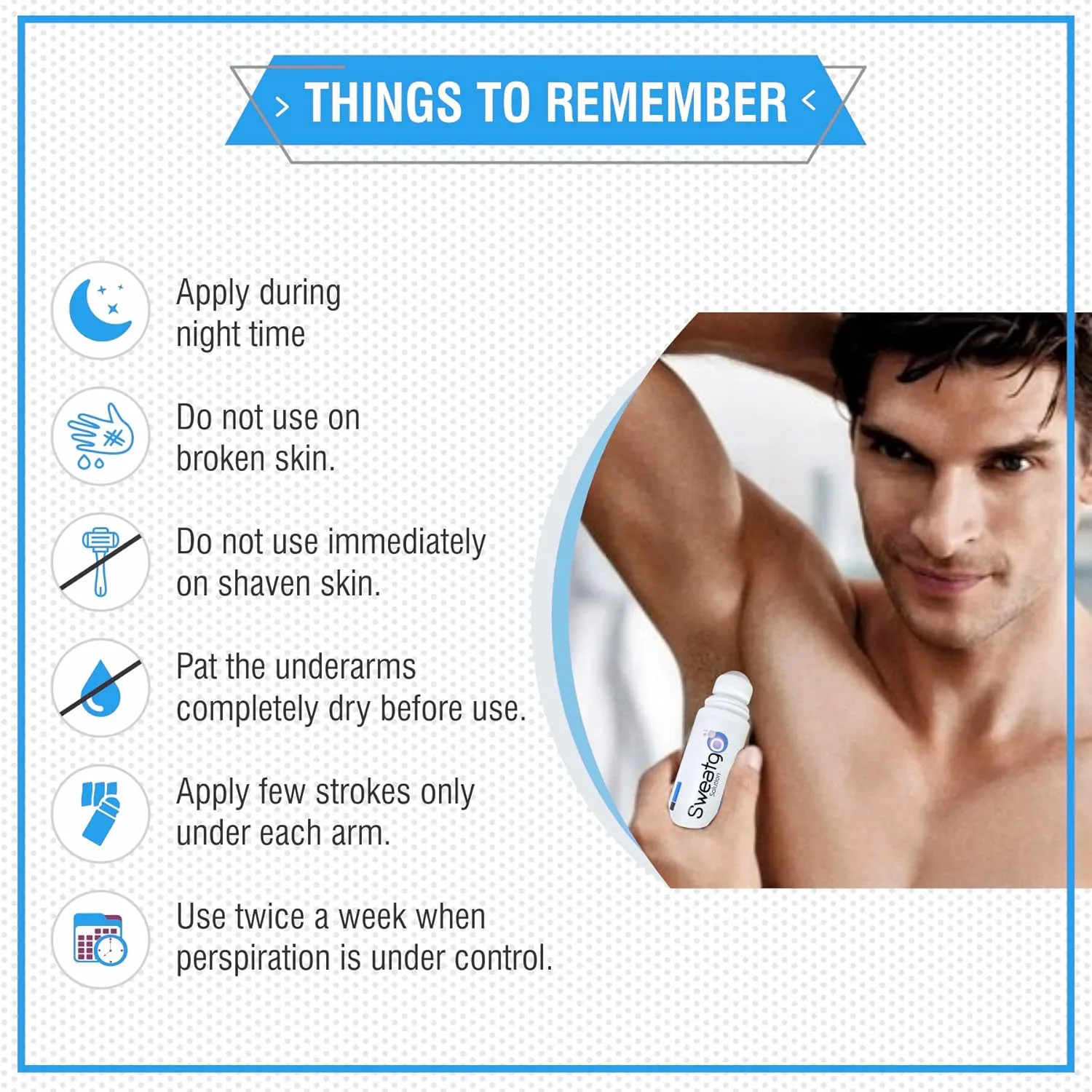 best antiperspirant spray - Salve Sweatgo Roll on Anti persp 3 Salve Sweatgo Roll on Ant - view 3
