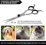 Upwards Curved Dog Grooming - view 7