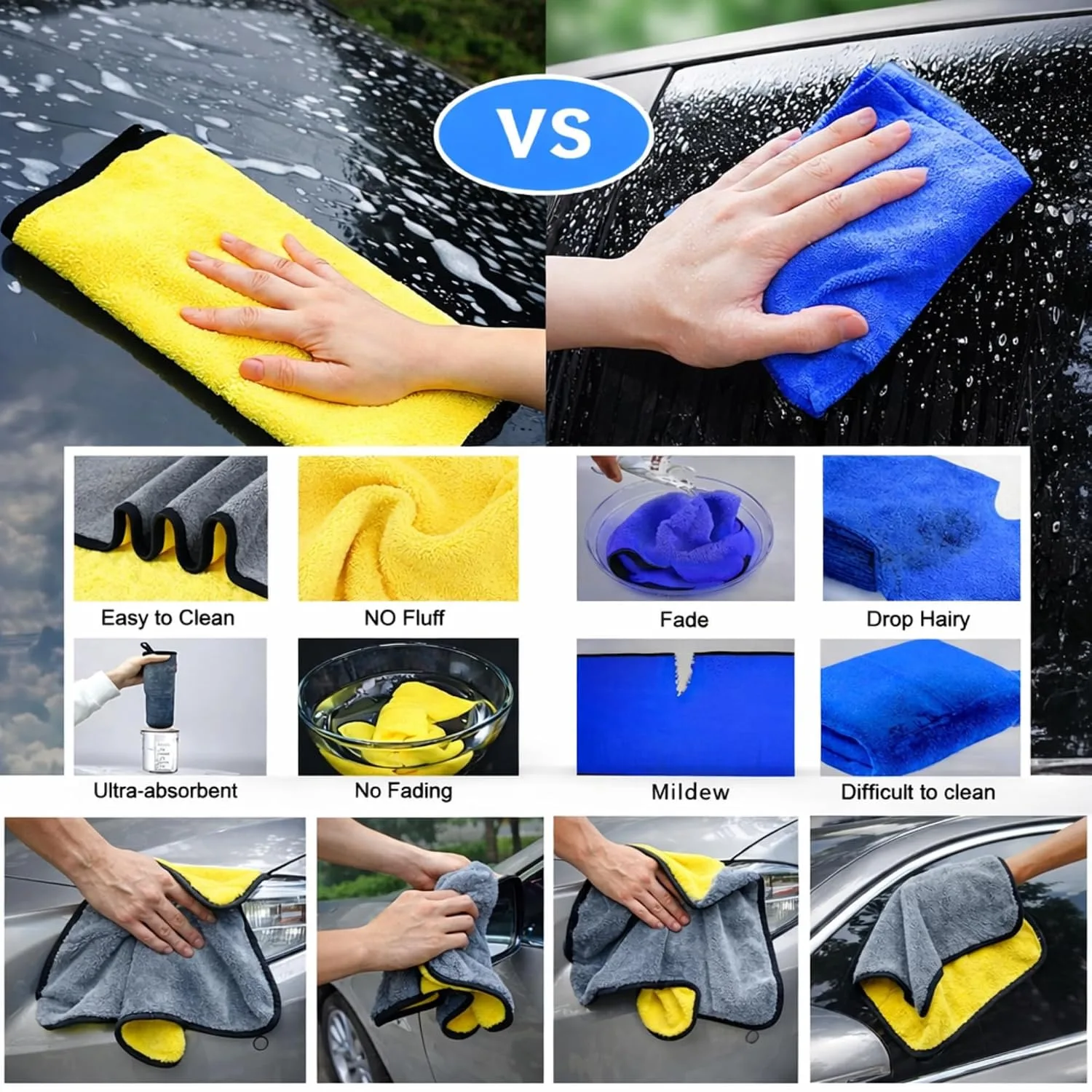 best bike cleaning kit - 8 Pcs Car Combo Kit Cleaning Kit Co 6 8 Pcs Car Combo Kit C - view 6