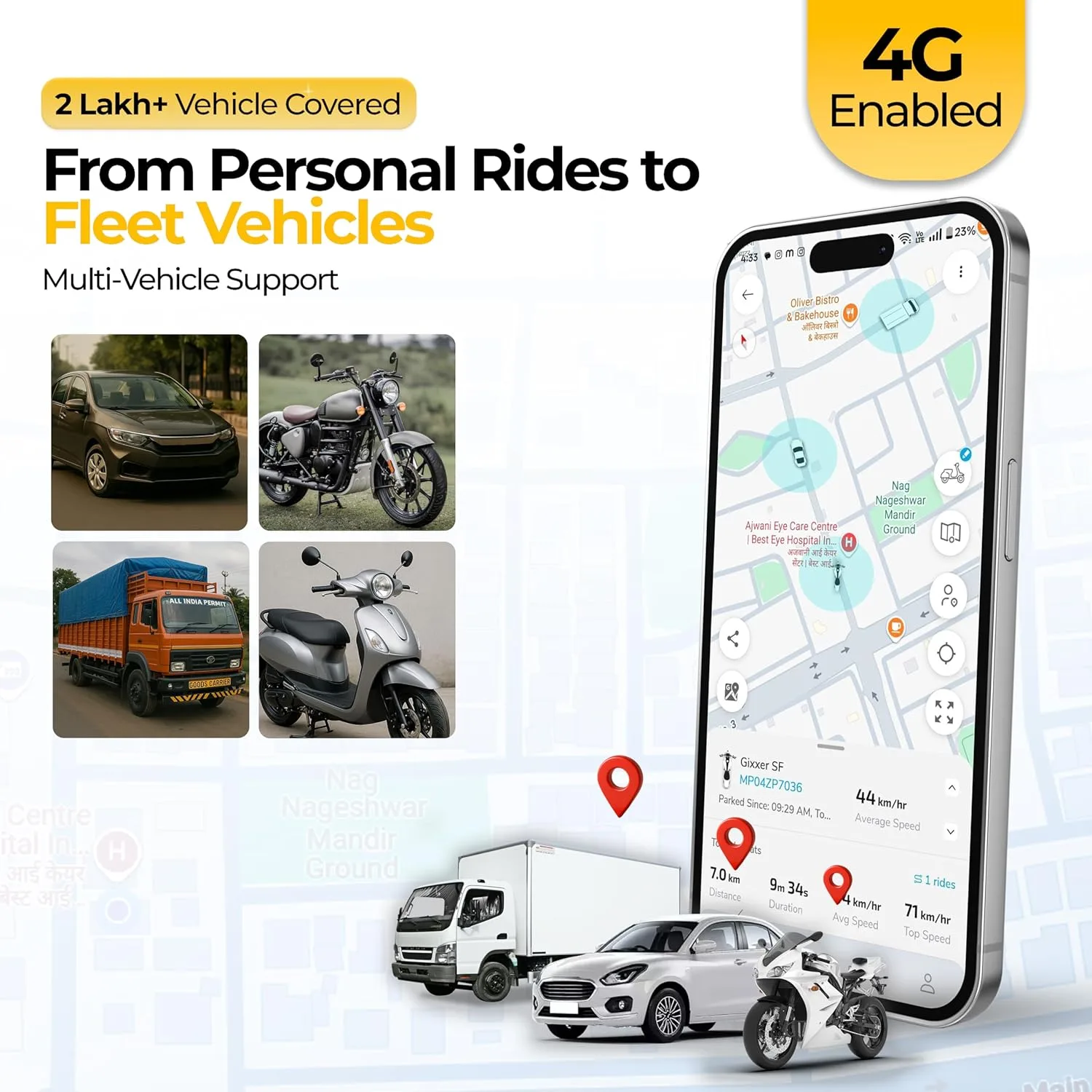 best bike gps tracker - Ajjas 4G Lite (Remote Engine Lock) W 9 Ajjas 4G Lite (Remote Eng - view 9