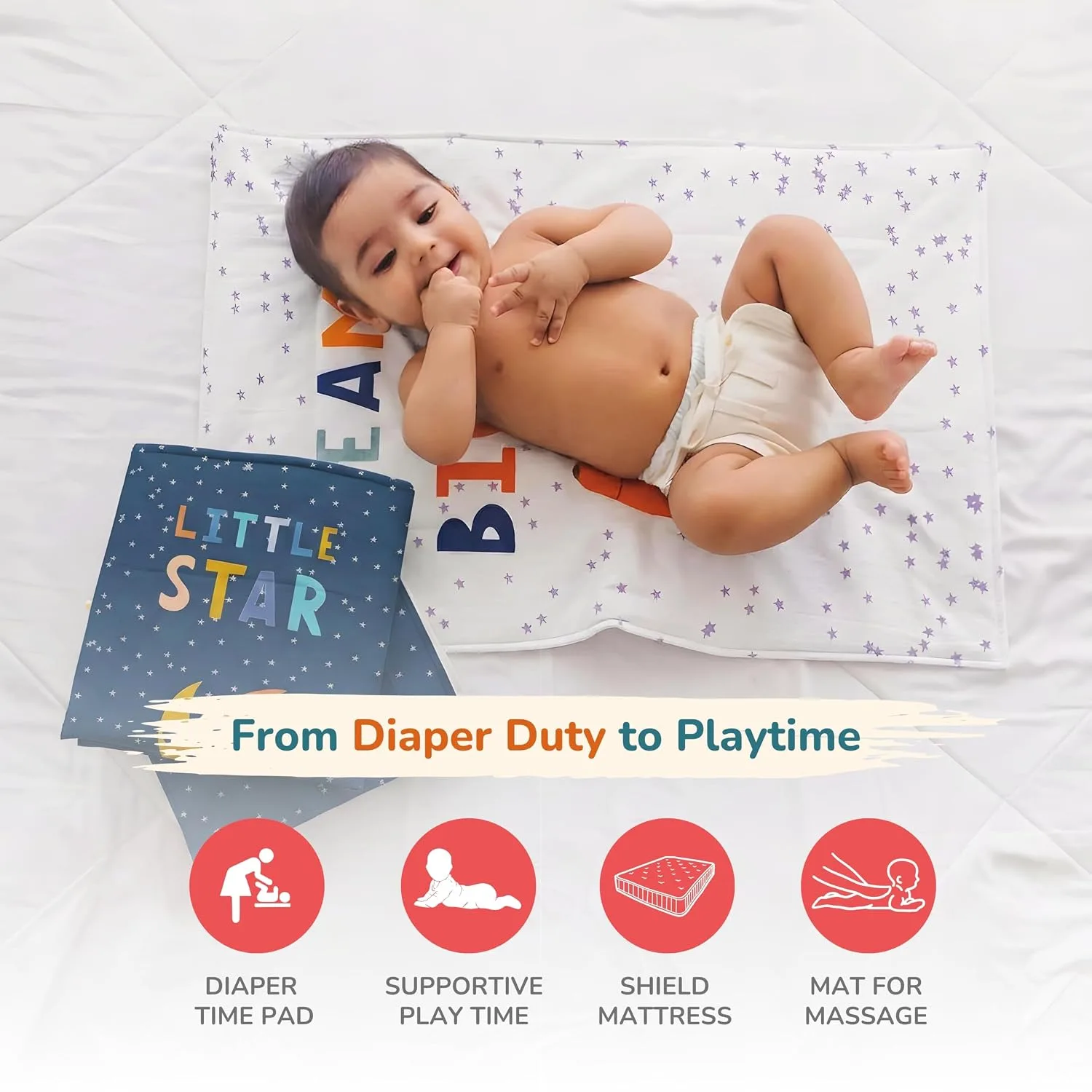 best baby changing mat - TIDY SLEEP Waterproof Diaper Changi 2 TIDY SLEEP Waterproof Di - view 2