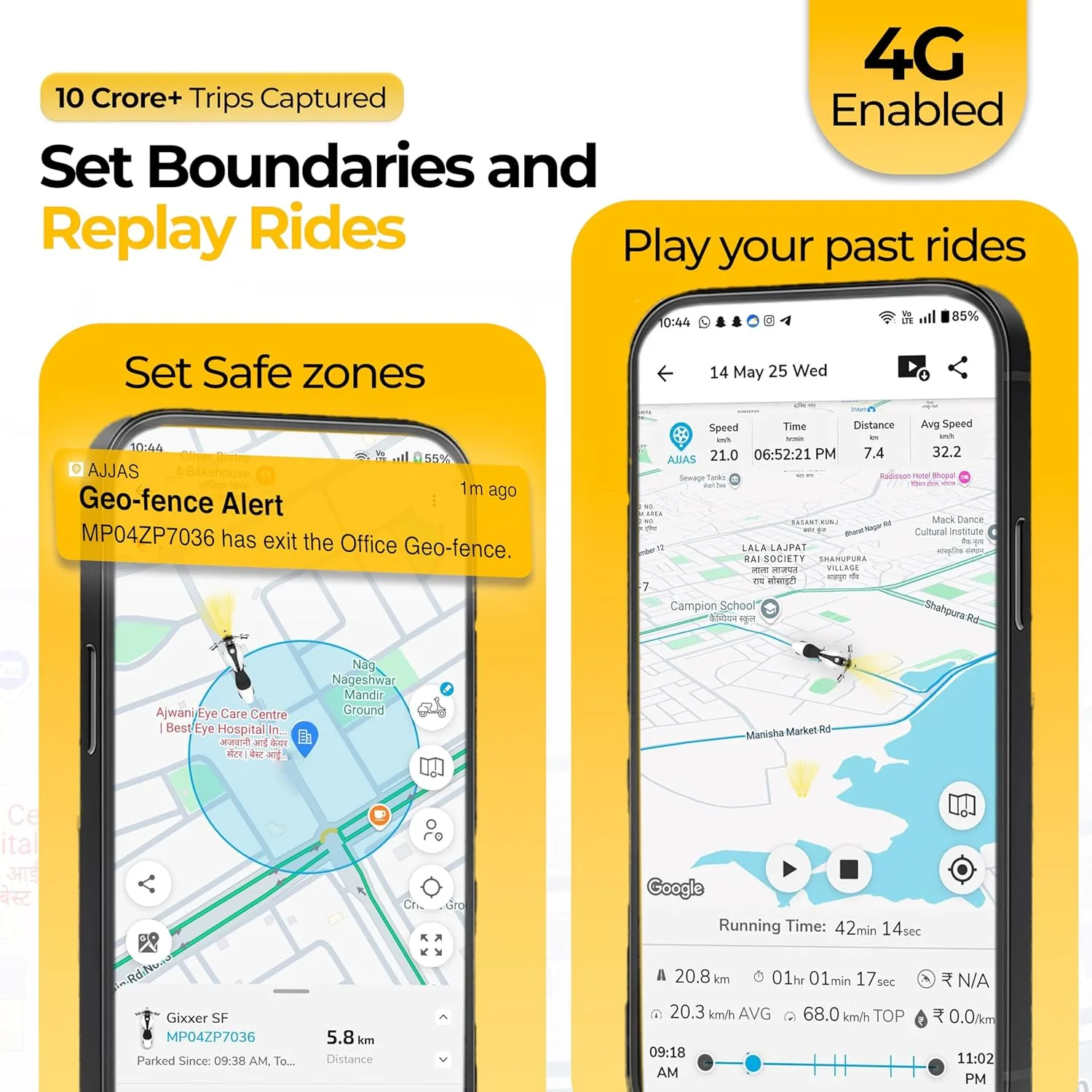 best bike gps tracker - Ajjas 4G Lite (Remote Engine Lock) W 8 Ajjas 4G Lite (Remote Eng - view 8