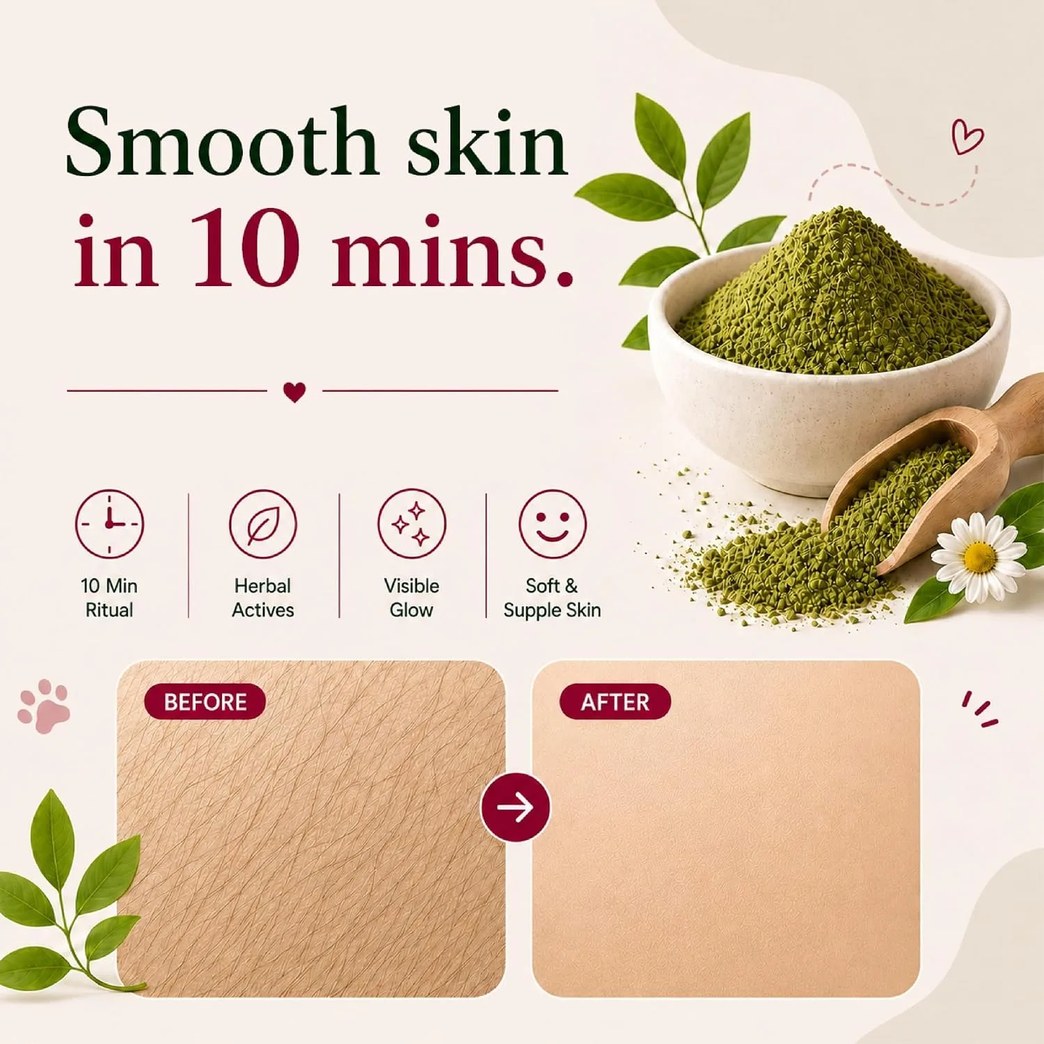 In-Depth Review: best hair removal wax kit - MEEOOW CLUB 4-in-1 Herbal Bikini Wax Powder for Women | Instant Bikini Line Hair Removal | Made for Sensi 9 MEEOOW CLUB 4-in-1 Herbal - view 8